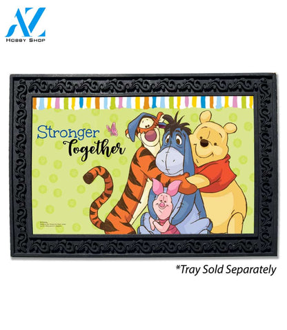 Winnie the Pooh Stronger Together Doormat - 18" x 30"
