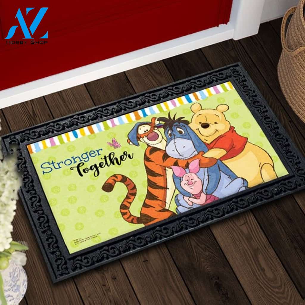Winnie the Pooh Stronger Together Doormat - 18" x 30"
