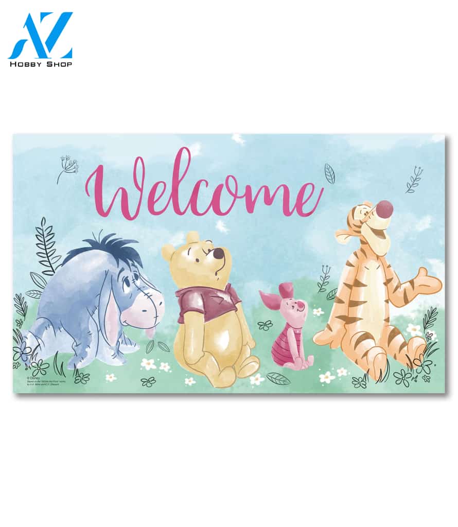 Winnie the Pooh Welcome Doormat - 18" x 30"