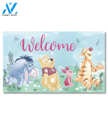 Winnie the Pooh Welcome Doormat - 18" x 30"