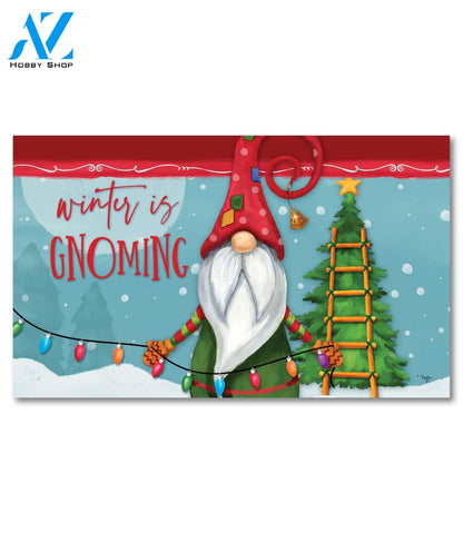 Winter is Gnoming Doormat - 18" x 30"