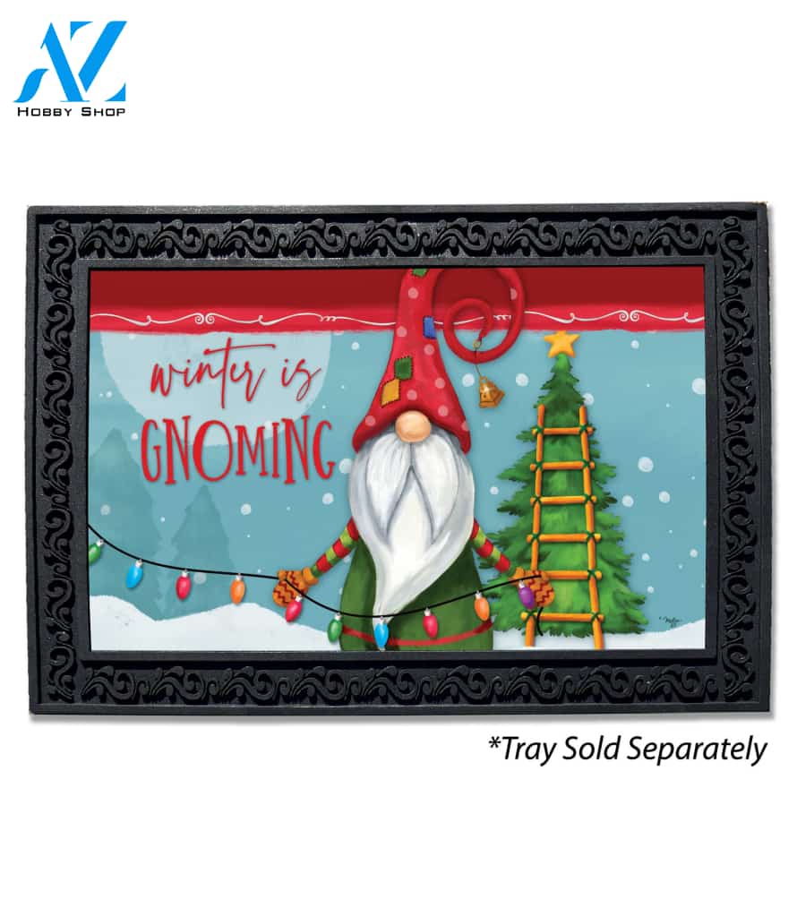 Winter is Gnoming Doormat - 18" x 30"