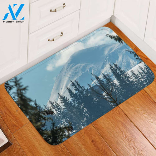 Winter Landscape Door Mat