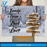 Winter Road 2 Saying 2 Multi-Names Premium Canvas