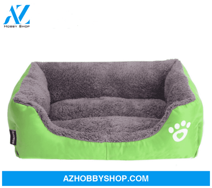 Winter Warm Pet Bed Dog Nest Green / S