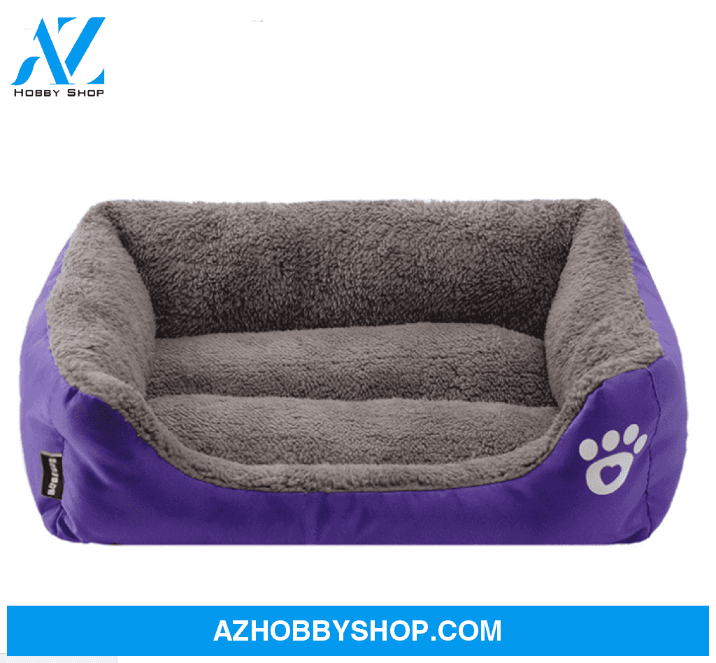 Winter Warm Pet Bed Dog Nest Purpel / Xl