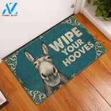Wipe Your Hooves Doormat | Welcome Mat | House Warming Gift | Christmas Gift Decor