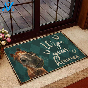 Wipe Your Hooves - Horse Doormat