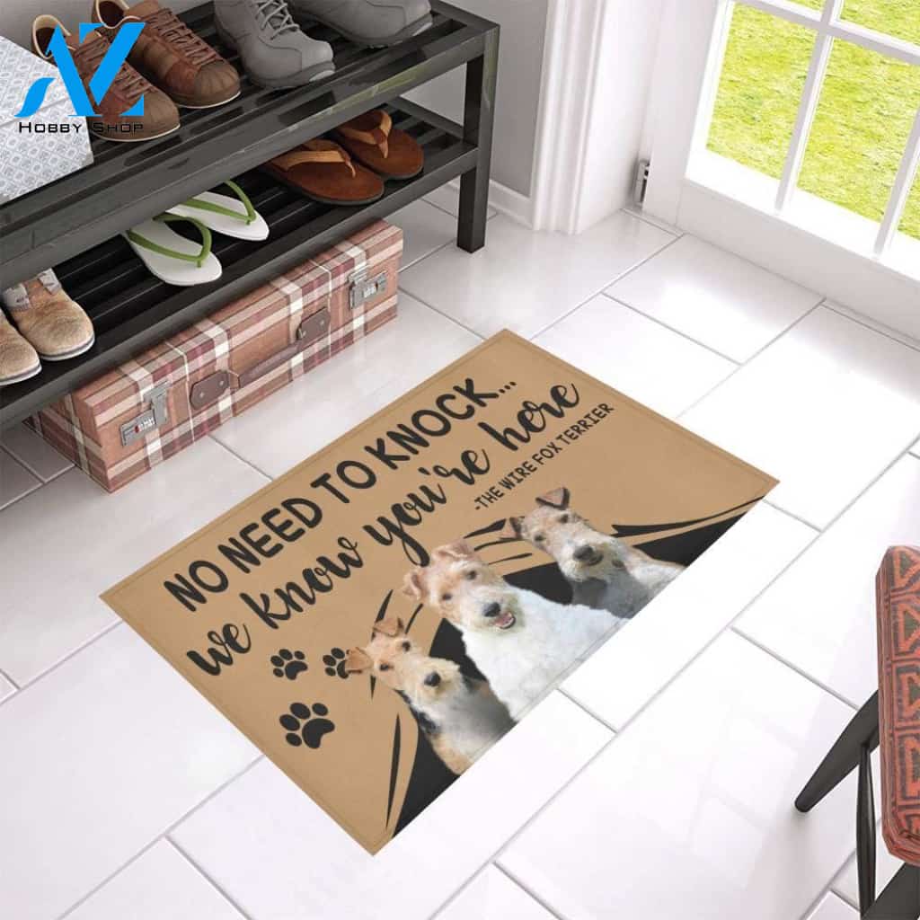 Wire Fox Terrier CL09100196MDD Doormat