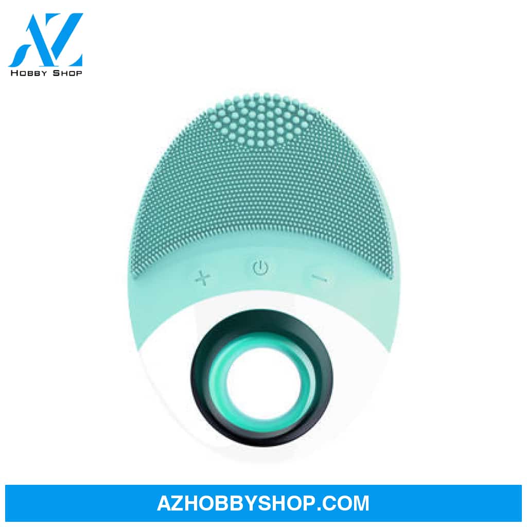 Wireless Charging Silicone Cleansing Instrument Green