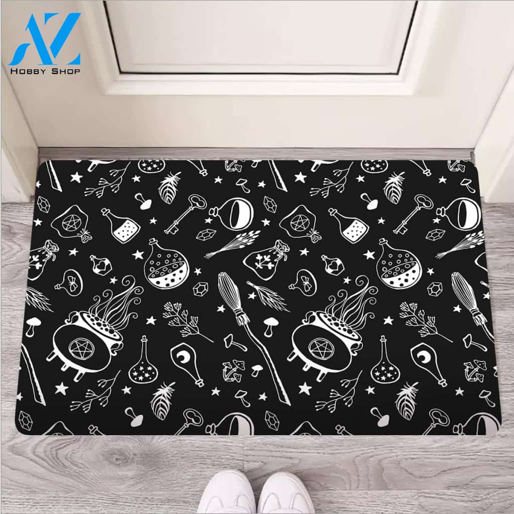 Witch Gothic Door Mat