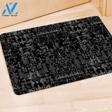 Witch Symbol Gothic Door Mat