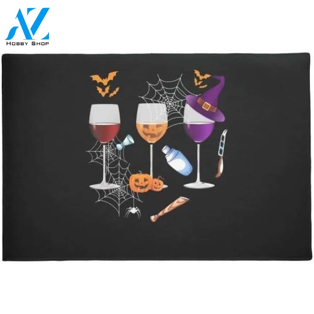 Witch Wine Bartender Doormat Welcome Mat House Warming Gift Home Decor Funny Doormat Gift Idea