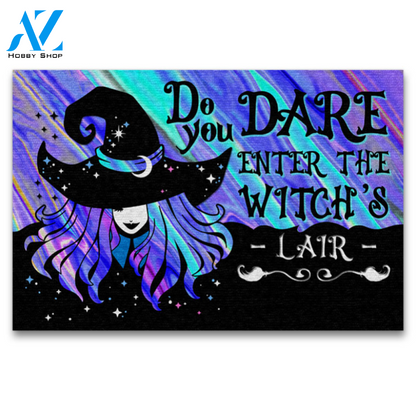 Witch Wizard Halloween Spell Do You Dare Custom Doormat Indoor And Outdoor Doormat Warm House Gift Welcome Mat Birthday Gift For Halloween Day