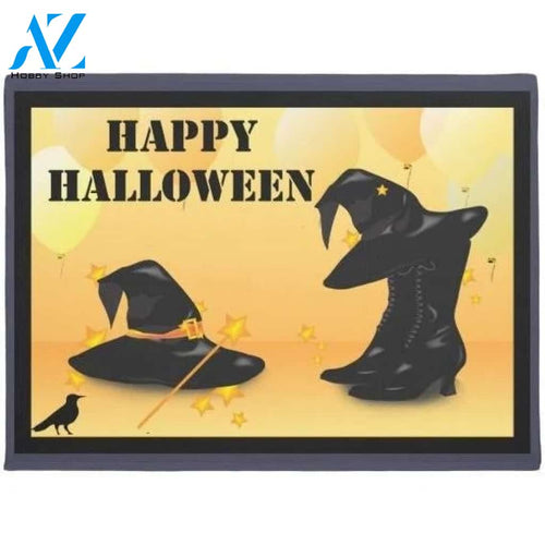 Witches Halloween Enchanting Witch Party Halloween Doormat Indoor and Outdoor Mat Entrance Rug Funny Home Decor Closing Gift Gift for Friend Idea