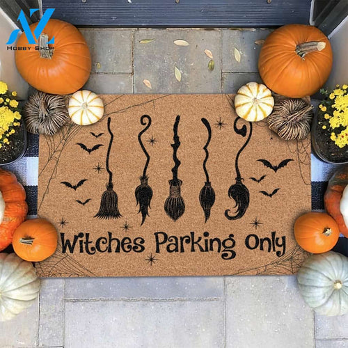 Witches Parking Only Funny Halloween Doormat Gift For Friend Family Home Decor Warm House Gift Welcome Mat