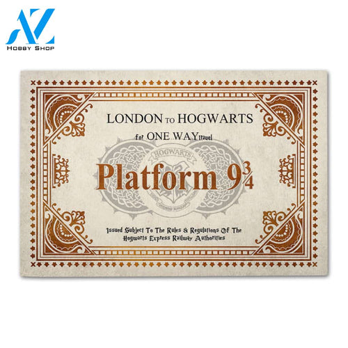 Personalized Back To School Ideas Teacher Wizard One way travel Custom Classroom Doormat