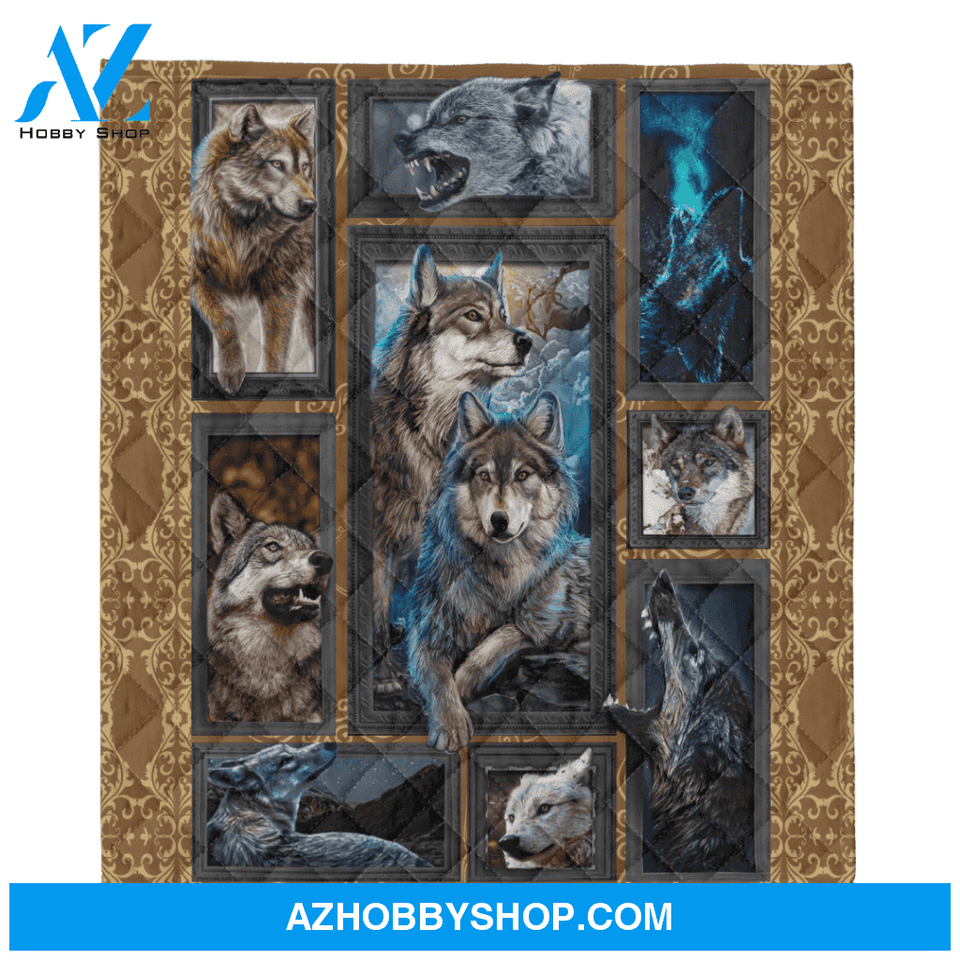 Wolf Blanket, 3D Wolf Blanket Gift For Wolf lovers