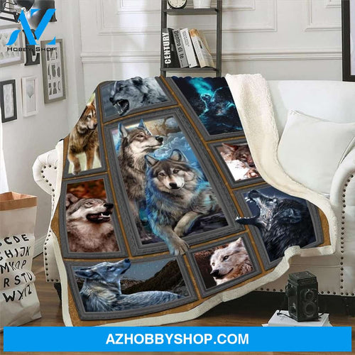 Wolf Blanket, 3D Wolf Blanket Gift For Wolf lovers