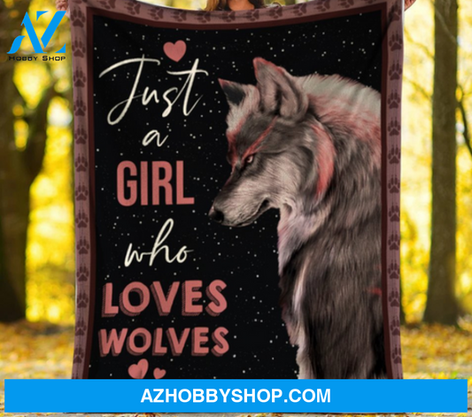 Wolf Blanket, Just A Girl Who Loves Wolves