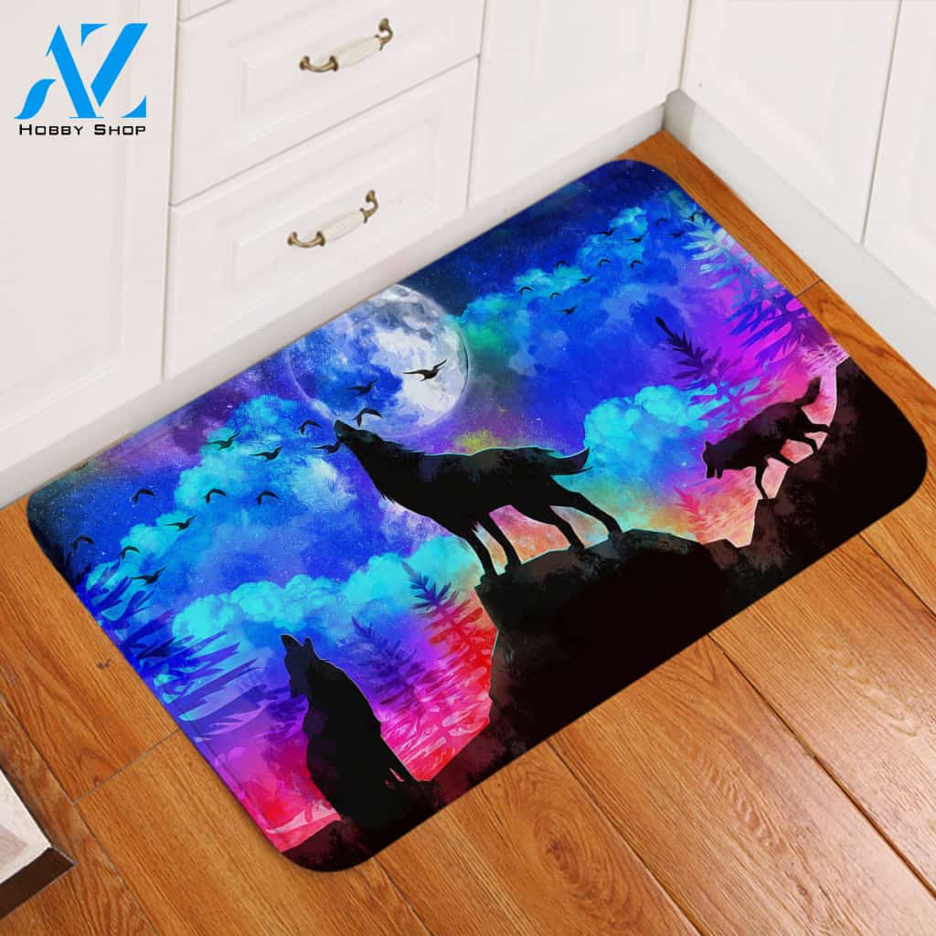 Wolfhowl Door Mat