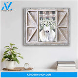 Wonderful World Beautiful Cow Farm Canvas Wall Art