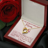 World's Greatest Mom - Forever Love Heart Necklace