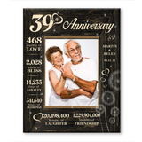 39 Year Wedding Anniversary Gift, 39th Anniversary Gift For Wife, 39Year Anniversary Gift For Husband
