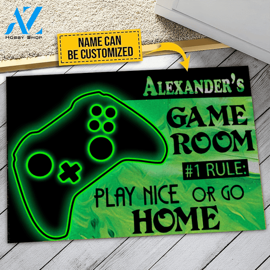 Xbox Game room doormat Custom