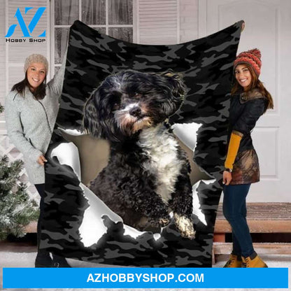 Xmas Fleece Blanket Havanese Dog Fleece Blanket - Fleece Blanket Christmas Gift Ideas