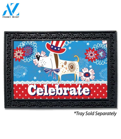 Yankee Doodle Doggie Doormat - 18" x 30"