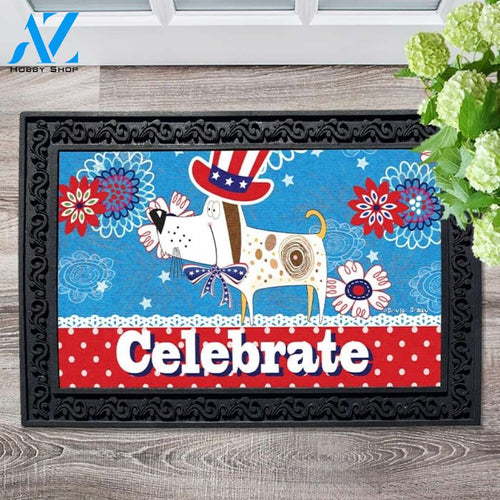 Yankee Doodle Doggie Doormat - 18" x 30"
