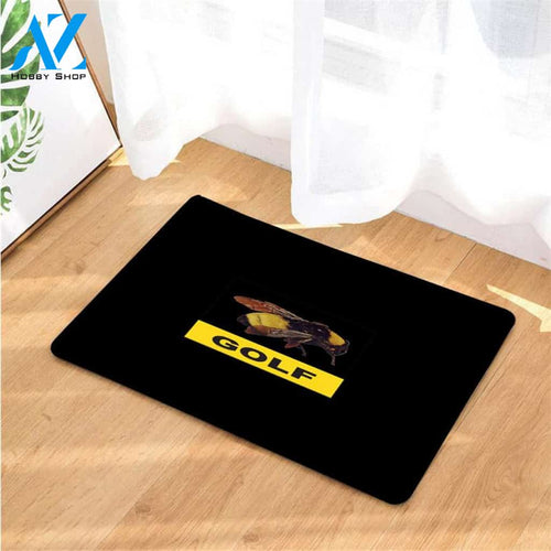 yellow bee golf wang doormats