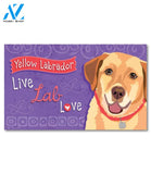 Yellow Labrador Doormat - 18" x 30"