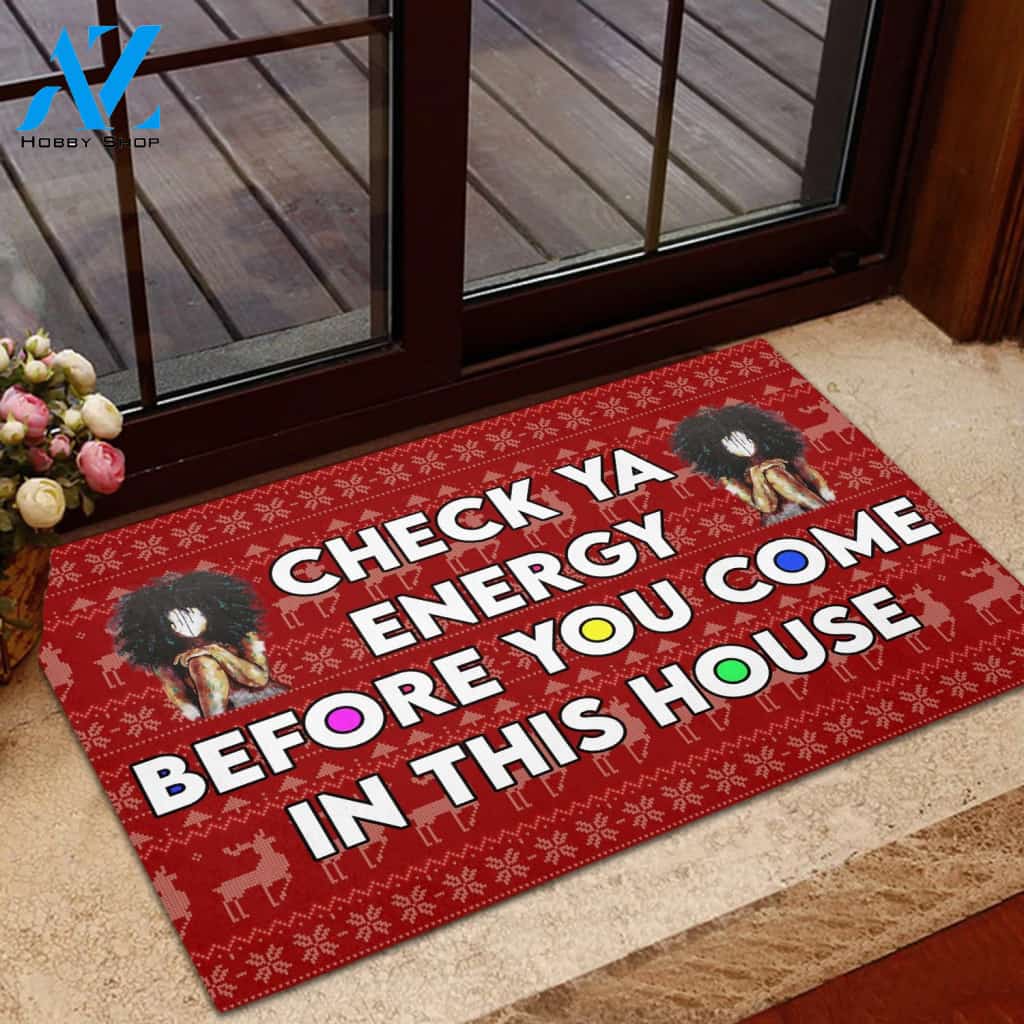 Yoga Check Ya Energy Doormat PTU