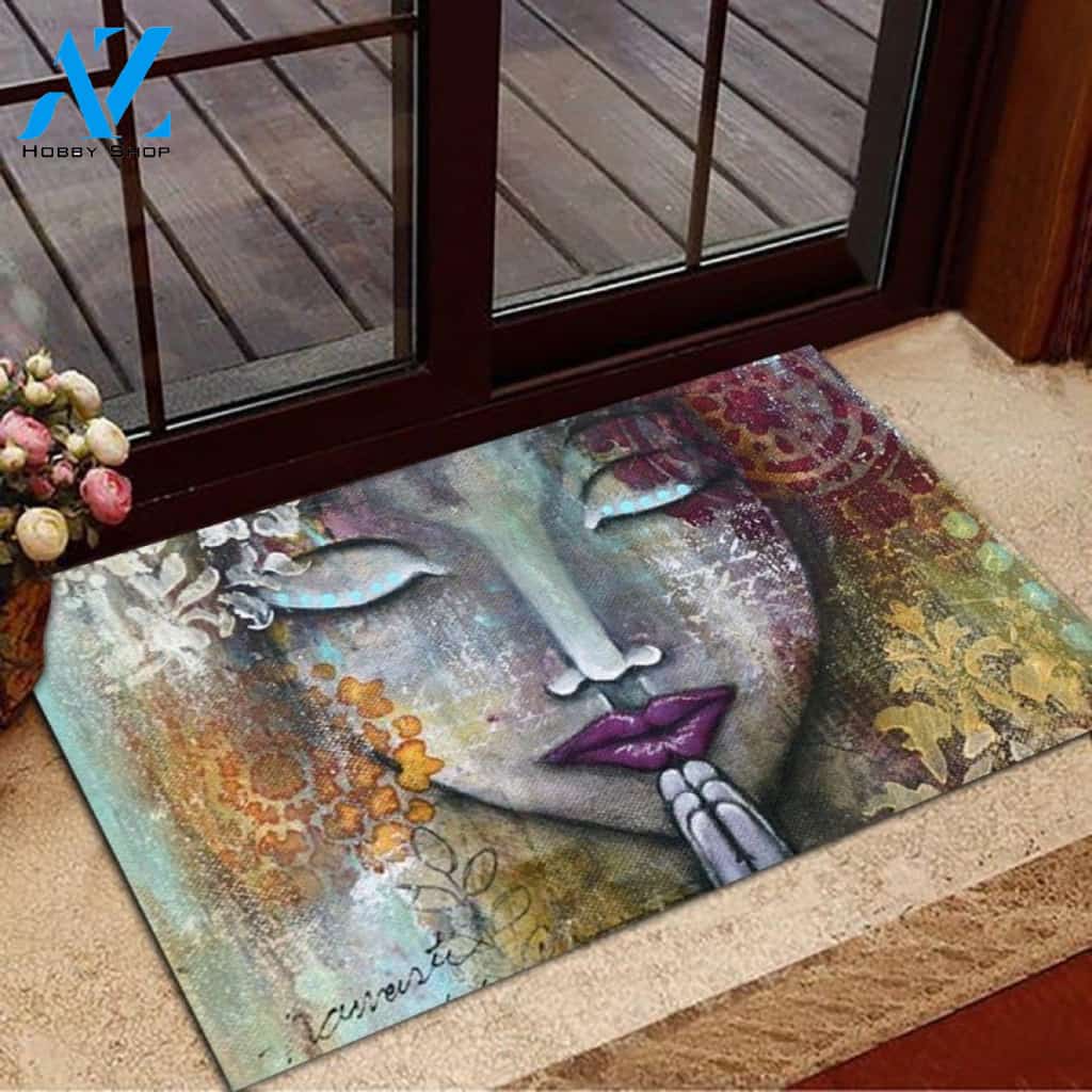 Yoga Meditation Doormat | Welcome Mat | House Warming Gift