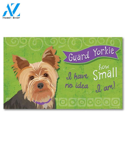 Yorkie Doormat - 18" x 30"