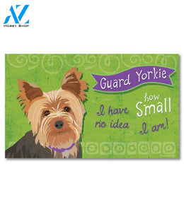 Yorkie Doormat - 18" x 30"
