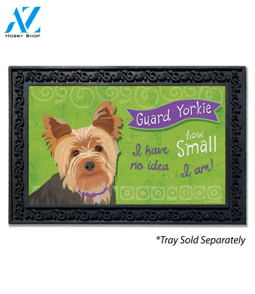Yorkie Doormat - 18" x 30"