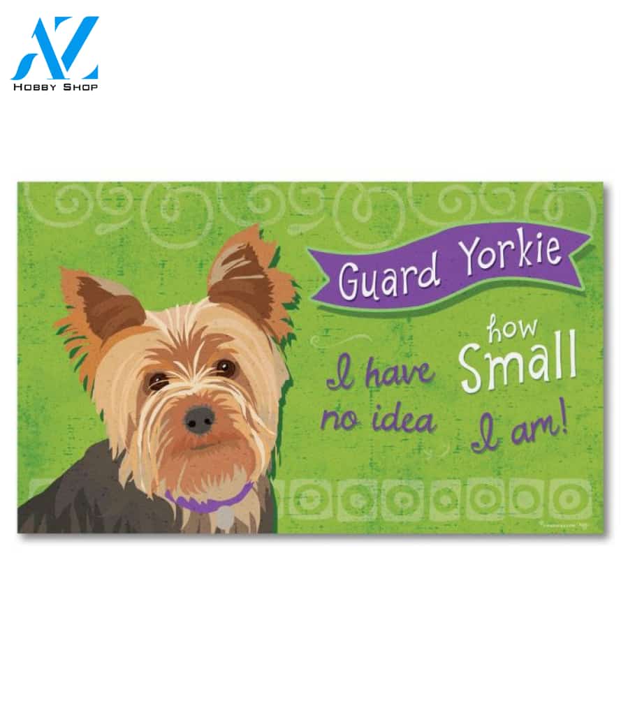 Yorkie Doormat - 18" x 30"