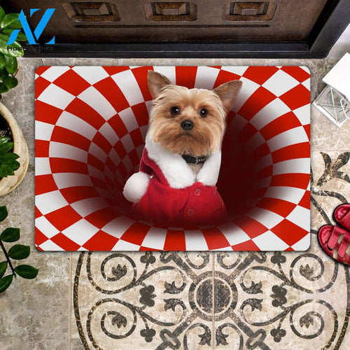 Yorkshire Christmas - Dog Doormat | Welcome Mat | House Warming Gift | Christmas Gift Decor
