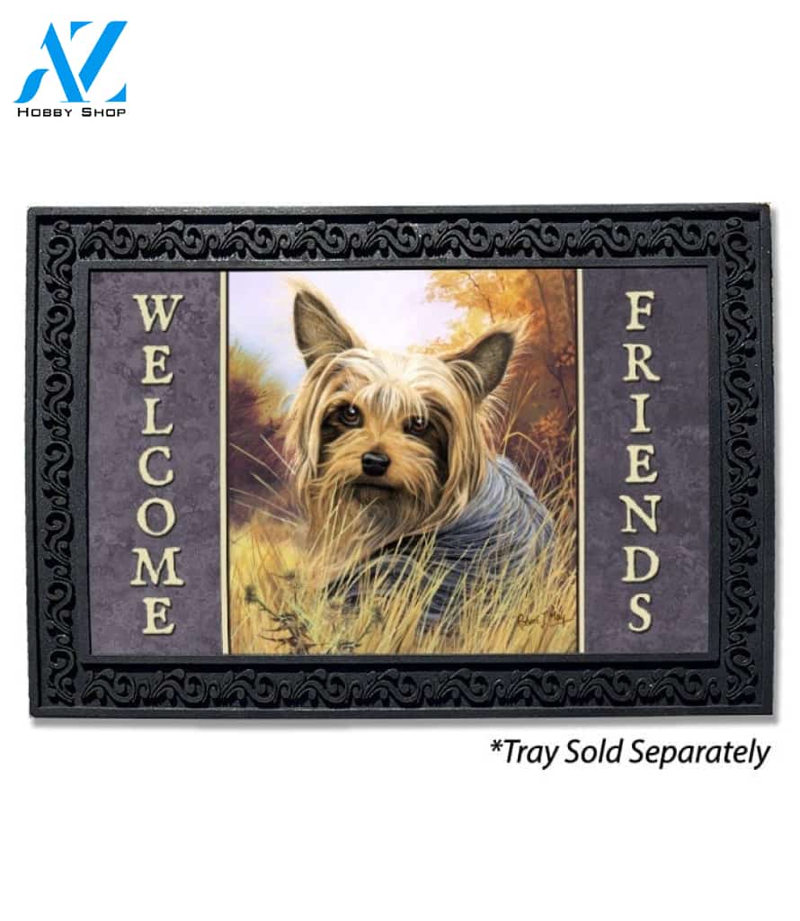 Yorkshire Terrier Field Doormat - 18" x 30"