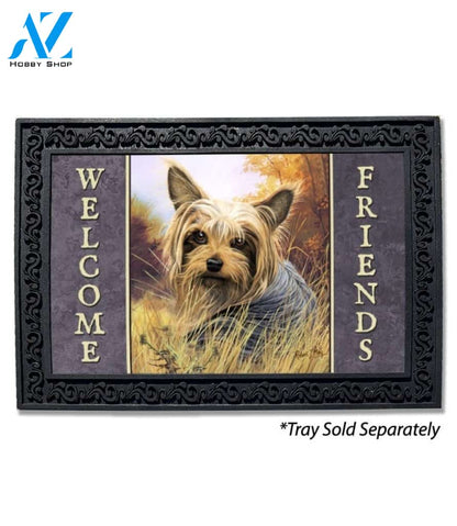 Yorkshire Terrier Field Doormat - 18" x 30"