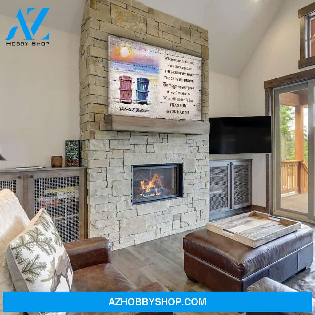 You And I - Personalized Custom Name Canvas