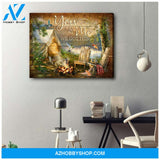 You and Me Camping Hummingbird Canvas Wall Art, gifts for hummingbird lovers
