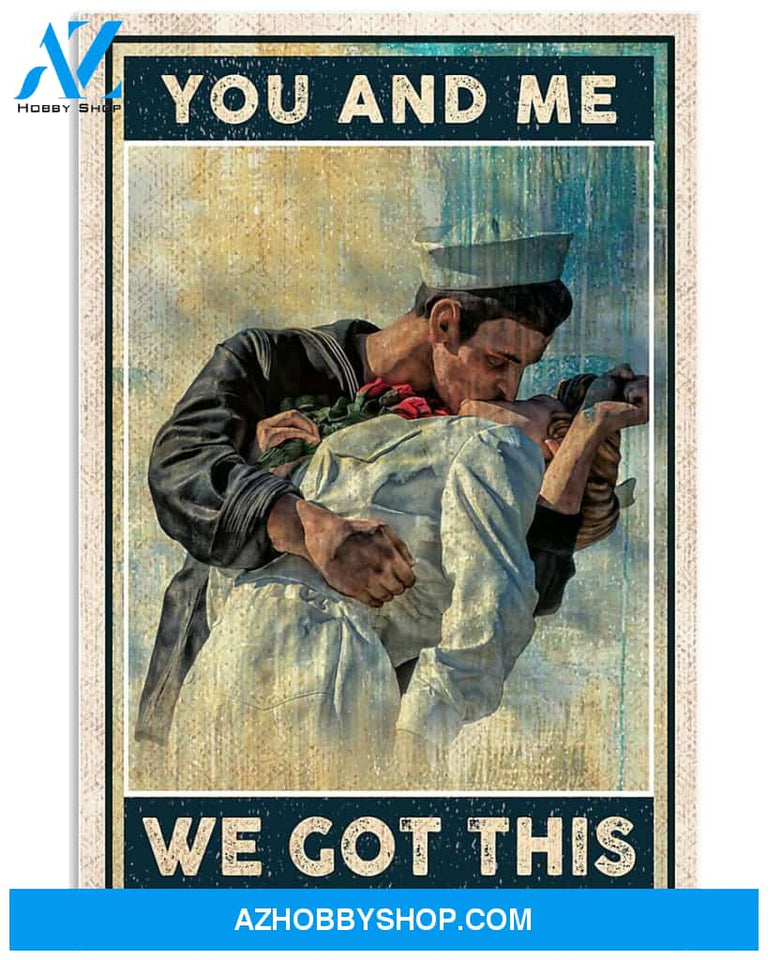 You And Me We Got This Canvas Print