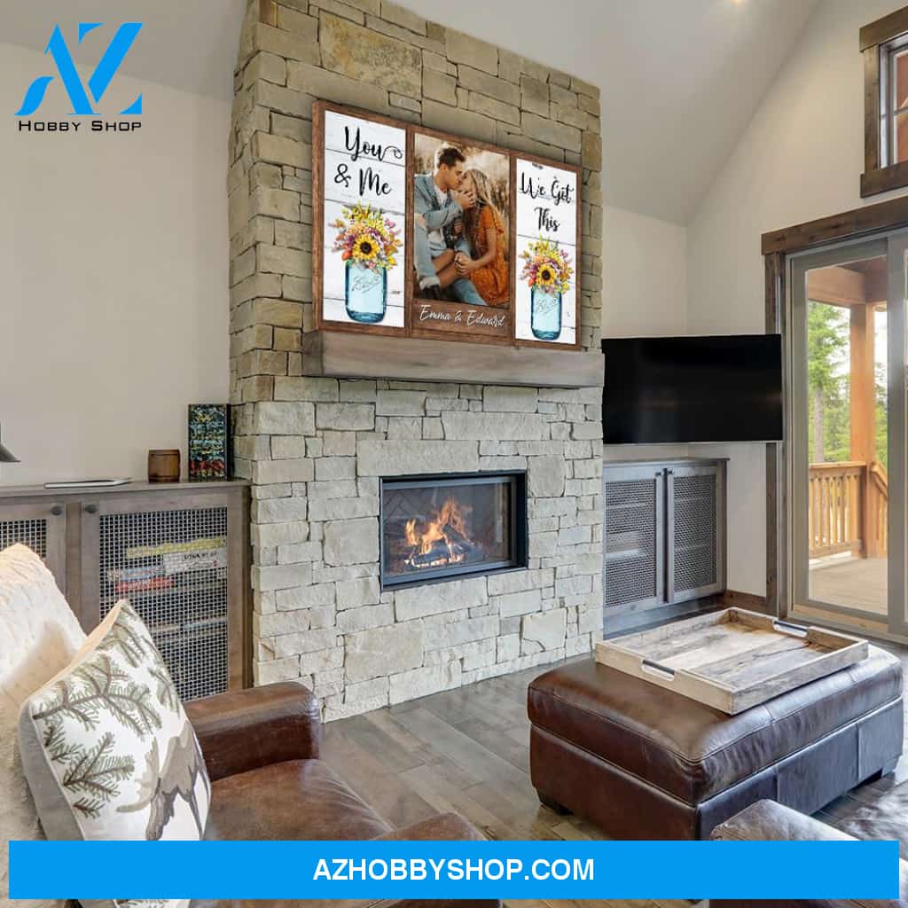 You And Me, We Got This - Personalized Custom Photo Canvas