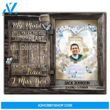 You Are At Peace Upload Photo Personalized Canvas