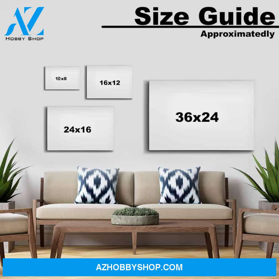 You Are Beautiful Canvas Gift For Daughter For Granddaughter