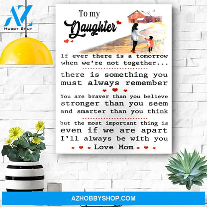 You Are Braver Than You Believe Canvas Print Wall Art - Matte Canvas